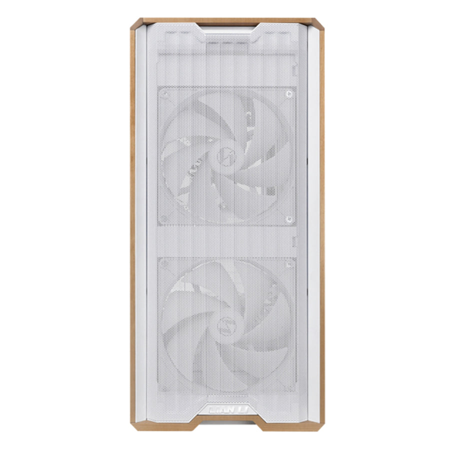 Lian Li Lancool 217 Tempered Glass ATX Mid Tower Gaming Case - White Wood
