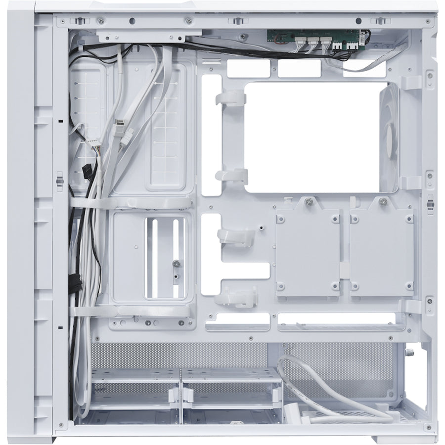 Lian Li Lancool 217 INF Tempered Glass ATX Mid Tower Gaming Case - White Infinity