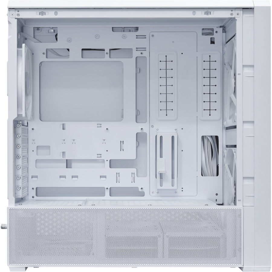 Lian Li Lancool 217 INF Tempered Glass ATX Mid Tower Gaming Case - White Infinity