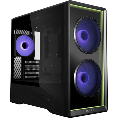 Lian Li Vector V150 Tempered Glass mATX Mini Tower Gaming Case - Black