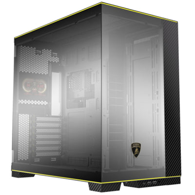 Lian Li O11D EVO RGB  Tempered Glass ATX Gaming Case - Automobili Lamborghini - Edition Black