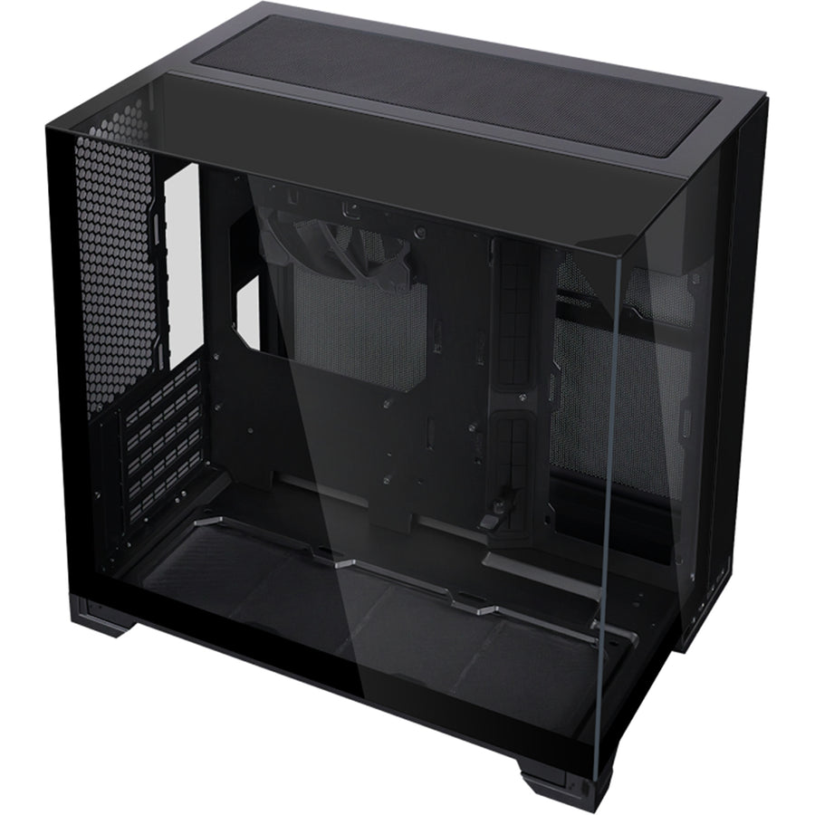 Lian Li O11 VISION M  Tempered Glass MATX/ITX Dual Chamber Gaming Case - Black
