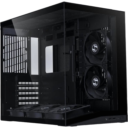 Lian Li O11D MINI V2 Flow Tempered Glass ATX Mid Tower Gaming Case - Black