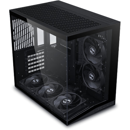 Lian Li O11D MINI V2 Flow Tempered Glass ATX Mid Tower Gaming Case - Black