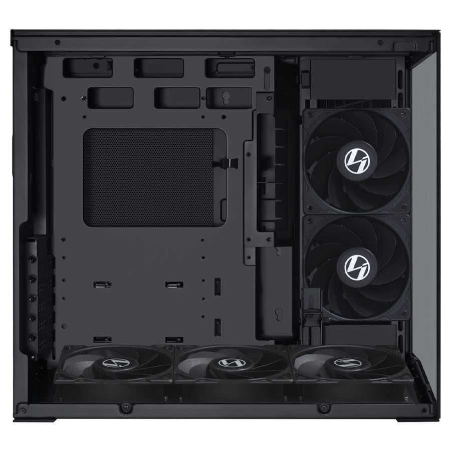 Lian Li O11D MINI V2 Flow Tempered Glass ATX Mid Tower Gaming Case - Black
