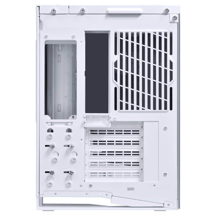Lian Li O11D MINI V2 Flow  Tempered Glass ATX Mid Tower Gaming Case - White