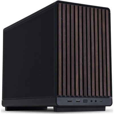 Lian Li DAN-A3   MiniTower Gaming Case - Black Wooden