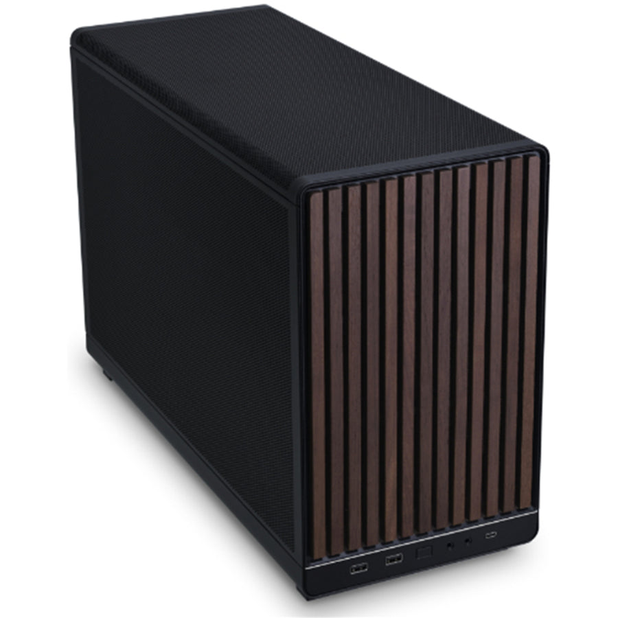Lian Li DAN-A3   MiniTower Gaming Case - Black Wooden