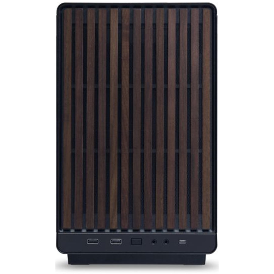 Lian Li DAN-A3   MiniTower Gaming Case - Black Wooden