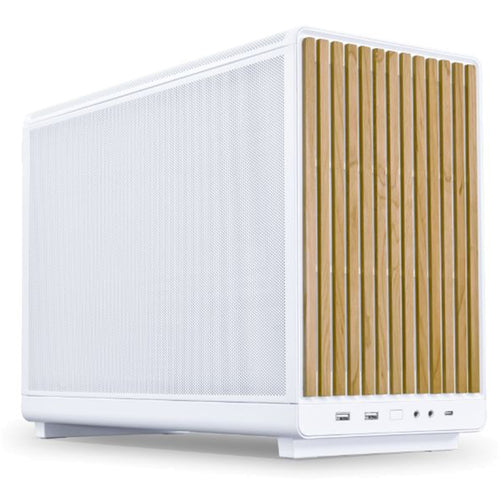 Lian Li DAN-A3   Mini Tower Gaming Case - White Wooden