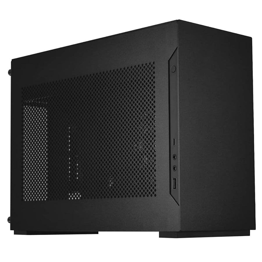 Lian Li  A4H2O  Mini ITX Gaming Case with PCIE 5 Riser Card - Black