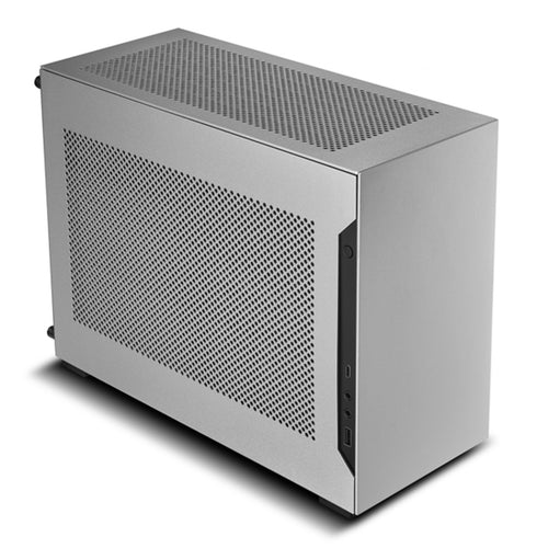 Lian Li  A4H2O Mini ITX Gaming Case with PCIE 5 Riser Card - Silver