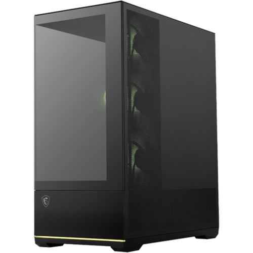 MSI MAG PANO 110R PZ  Tempered Glass Mini Tower Case - Black