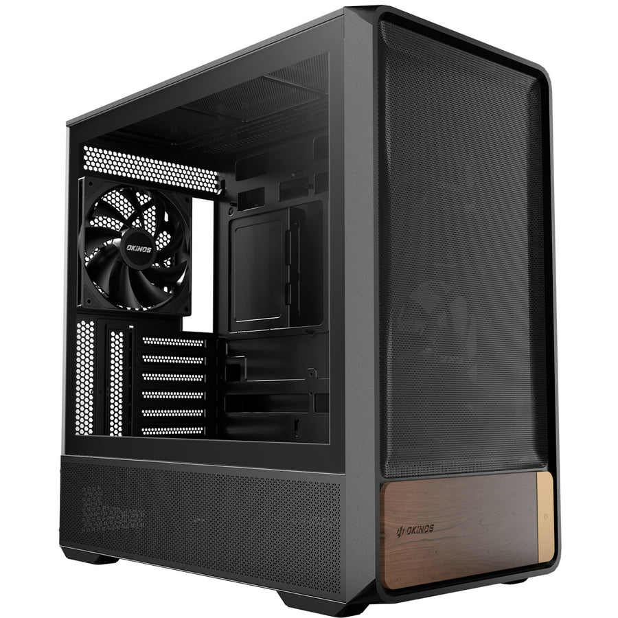 OKINOS Air Cross  Tempered Glass ATX Mid Tower Case