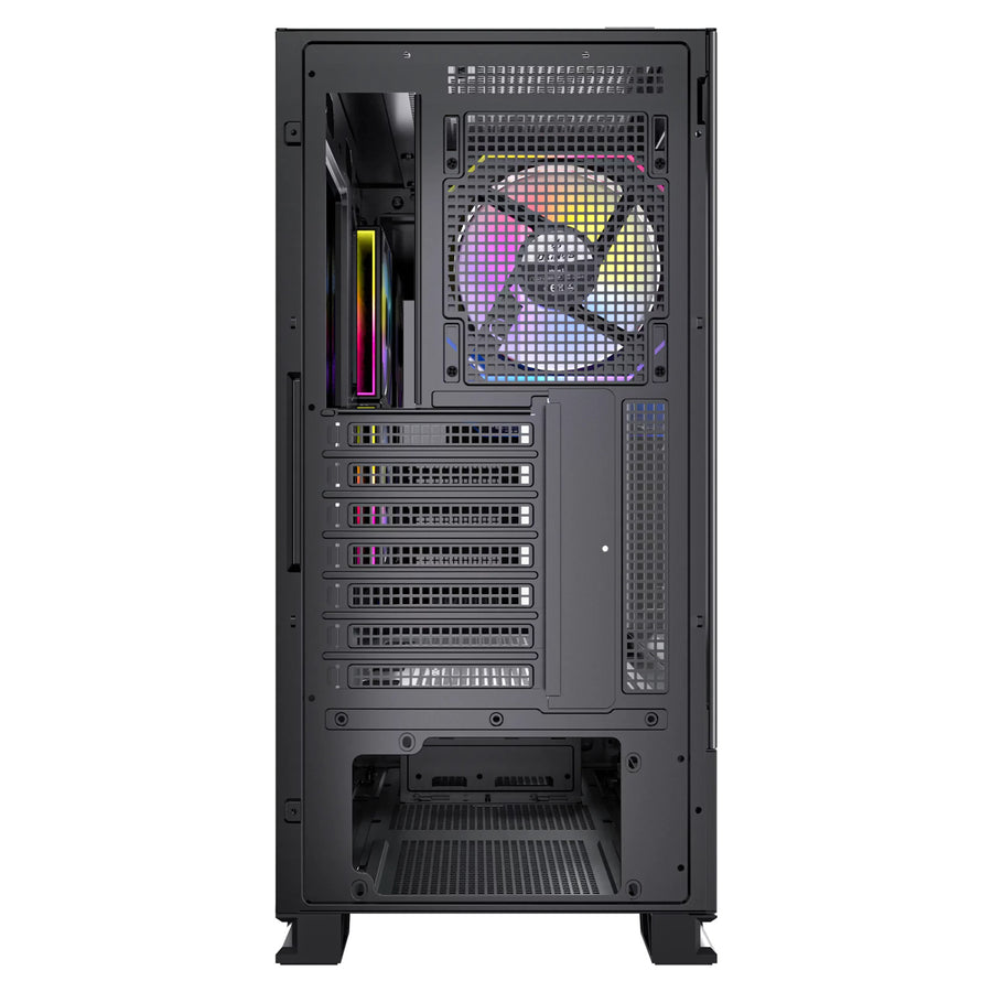 OKINOS Aqua 6 Infinity  Tempered Glass ATX Mid Tower Gaming Case