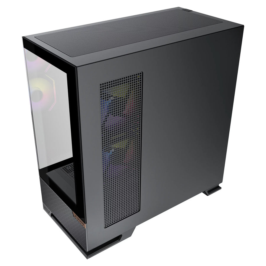 OKINOS Aqua 6 Infinity  Tempered Glass ATX Mid Tower Gaming Case