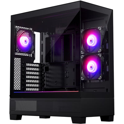 Phanteks XT VIEW  Tempered Glass ATX Case - Black