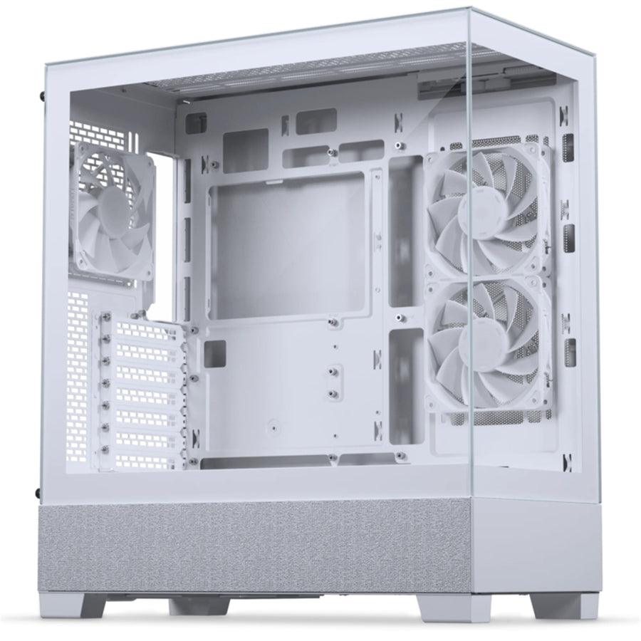 Phanteks XT VIEW With LED Matrix  Tempered Glass ATX Case - Grey White