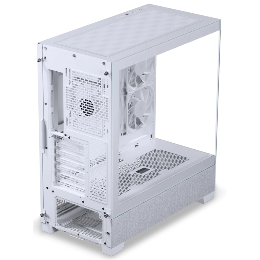 Phanteks XT VIEW With LED Matrix  Tempered Glass ATX Case - Grey White