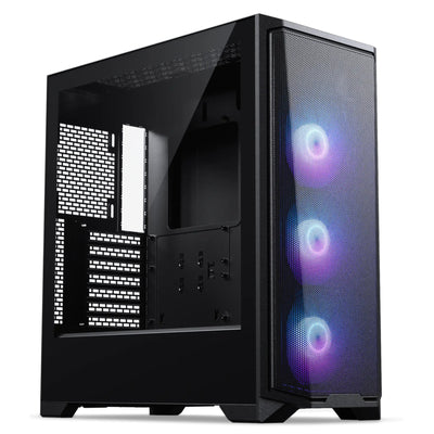 Phanteks Eclipse G370A Tempered Glass Mid Tower Case - Black