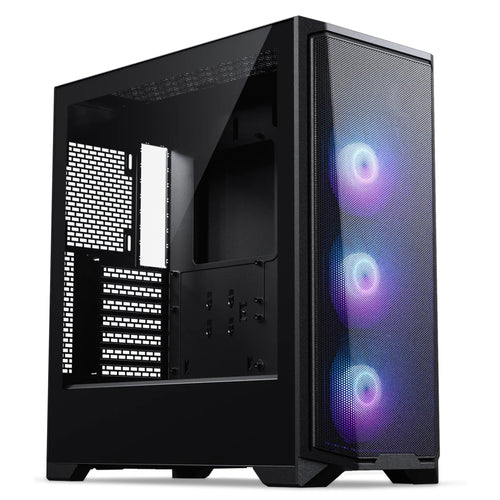 Phanteks Eclipse G370A Tempered Glass Mid Tower Case - Black