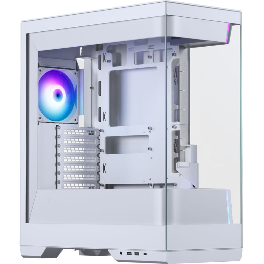 Phanteks EVOLV Series S2 Tempered Glass Window ATX Case - DRGB - White