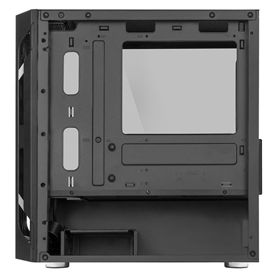 SST-FAH1MB-PRO - SilverStone Fara H1M mATX Case - Glass Window + ARGB fans