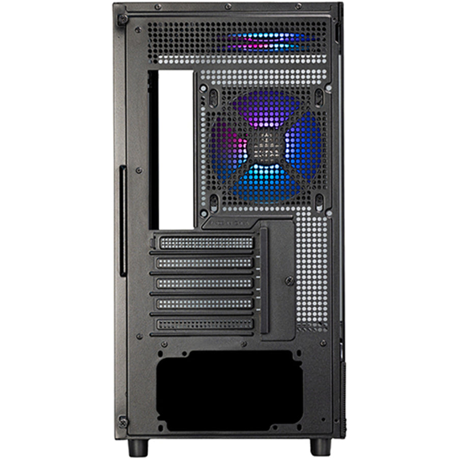 SST-LD04-B-ARGB - SilverStone LD04 MATX Black Mid Tower Case