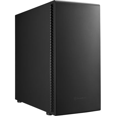 SST-SEQ1B - SilverStone SEQ1B SETA Q1 ATX Black Silent MidTower Case