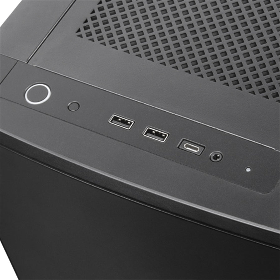 SST-SEQ1B - SilverStone SEQ1B SETA Q1 ATX Black Silent MidTower Case