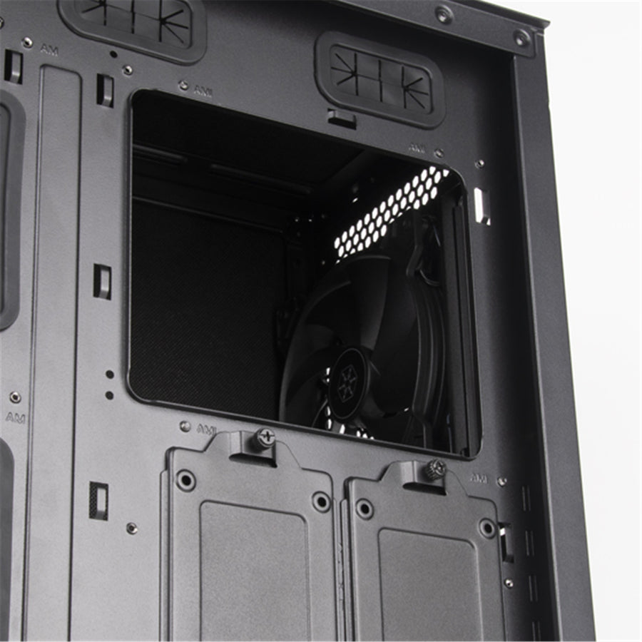 SST-SEQ1B - SilverStone SEQ1B SETA Q1 ATX Black Silent MidTower Case