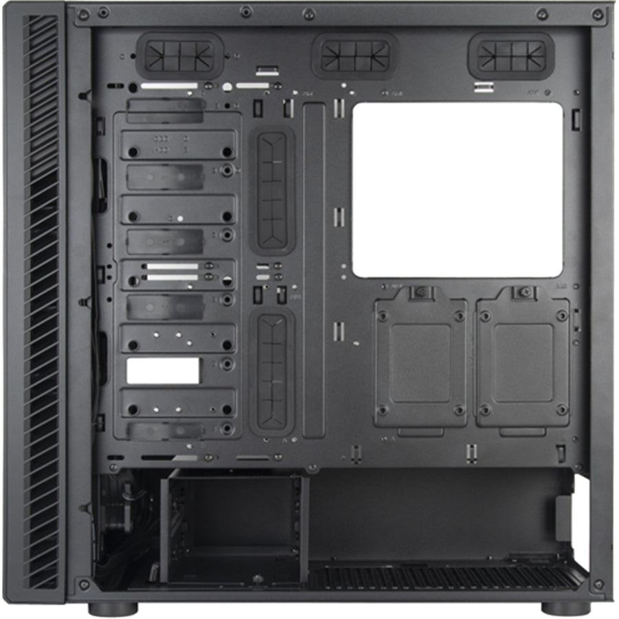 SST-SEQ1B - SilverStone SEQ1B SETA Q1 ATX Black Silent MidTower Case