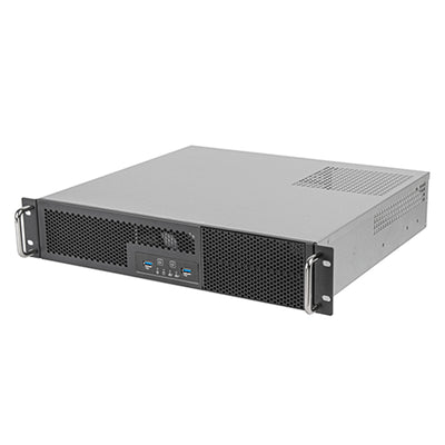 Silverstone  SST-RM23-502 Mini 2U Case with mATX / ITX MBD Support - 4x PCI Slot Low Profile