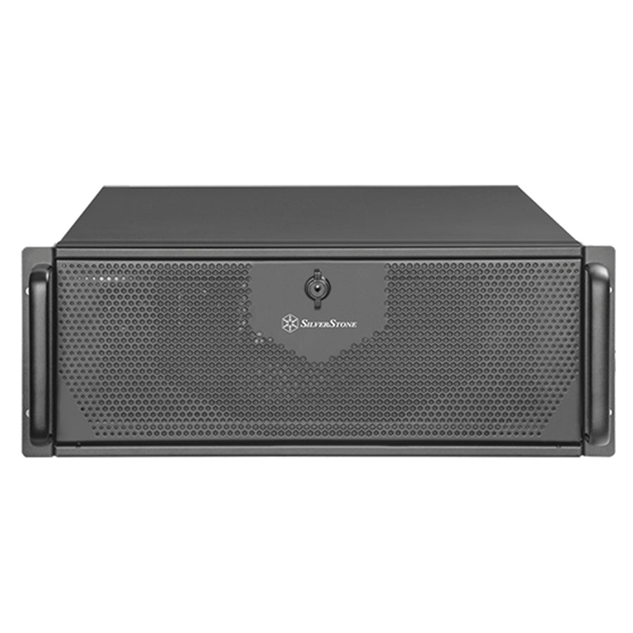 Silverstone  SST-RM42-502 4U Case with Support up to SSI-CEB MBD - Front Secure Locker 240mm AIO