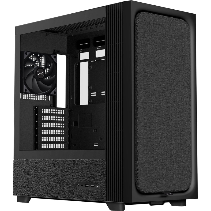 TRYX FLOVA F50 ATX Mid Tower Case - Black - Fabric Finish
