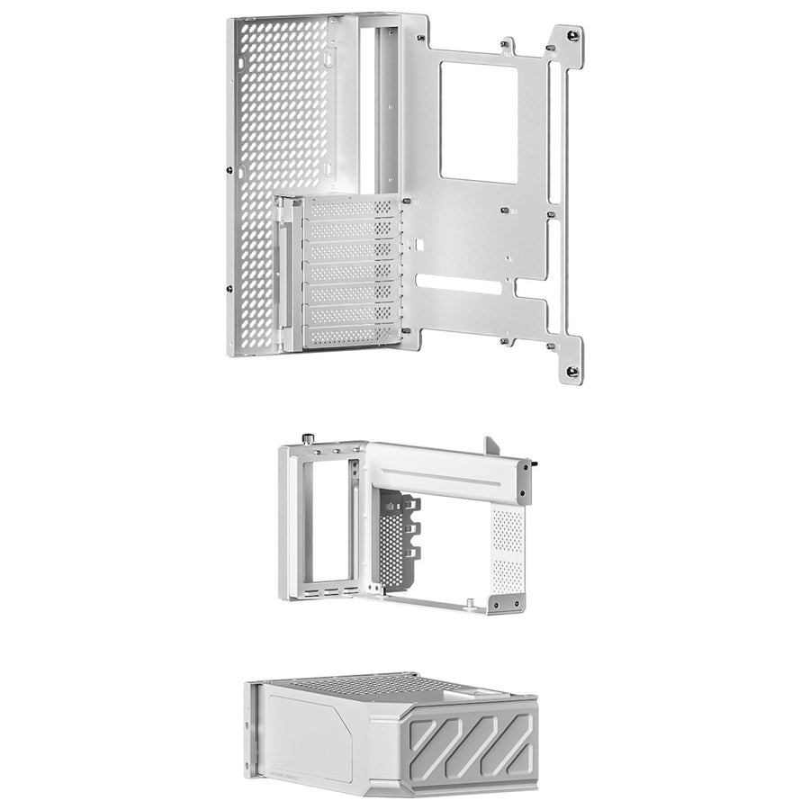 TRYX LUCA L70 Tempered Glass ATX Mid Tower Case - White
