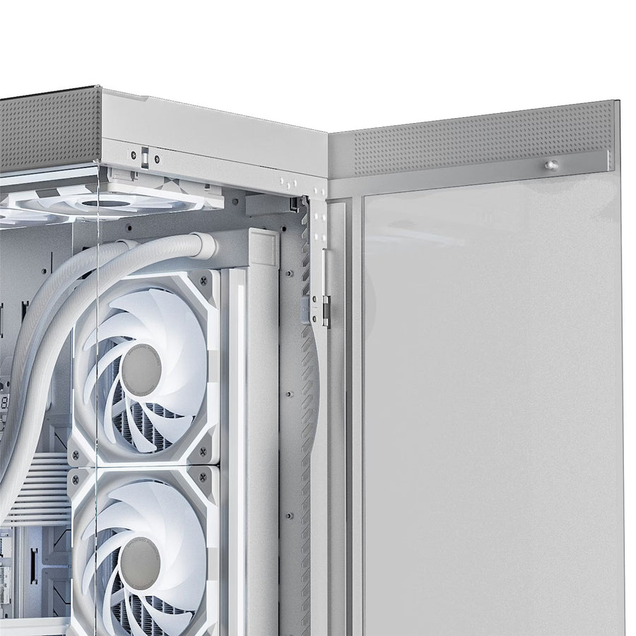 TRYX LUCA L70 Tempered Glass ATX Mid Tower Case - White