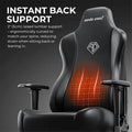 Andaseat Novis Pro XL Gaming Chair - Pink - Premium PVC Leather - Magnetic Neck Headrest Pillow -4D Armrest — image 4