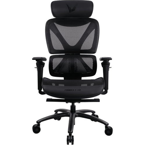 Formula V Line Ergolux 6 Ergonomic Gaming Mesh Chair - Black - Max Weight 125kg - Recommended height 155cm-190cm