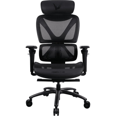 Formula V Line Ergolux 6 Ergonomic Gaming Mesh Chair - Black - Max Weight 125kg - Recommended height 155cm-190cm