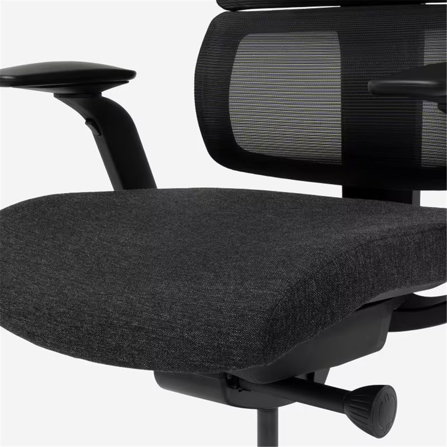 FlexiSpot BS8 Pro Premium Ergonomic WFO & WFH Office Chair - Mesh Backrest & Comfy Cushion Seat, 3D Rotating Armrest, Max Load 150kg