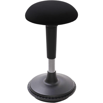 FlexiSpot Wobble Standing Stool Chair - Black - Height Adjustable 61-82cm - For Flexispot Loctek Standing Desk
