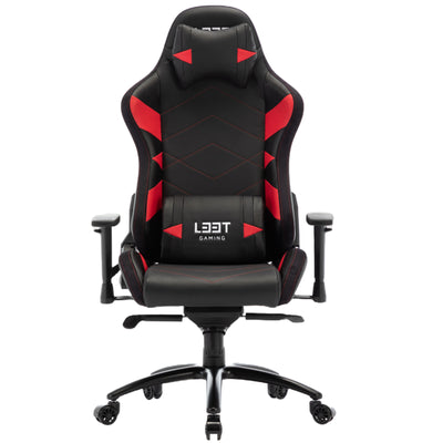 L33T Elite V4 Gaming Chair PU Leather Red