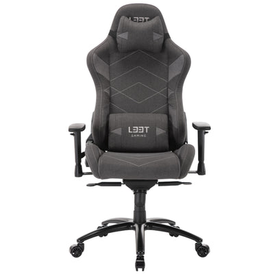 L33T Elite V4 Gaming Chair Soft Canvas Dark Grey
