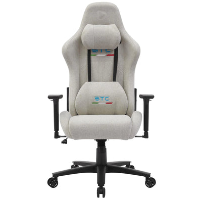 ONEX STC Snug L Linen Fabric Gaming Chair - Ivory