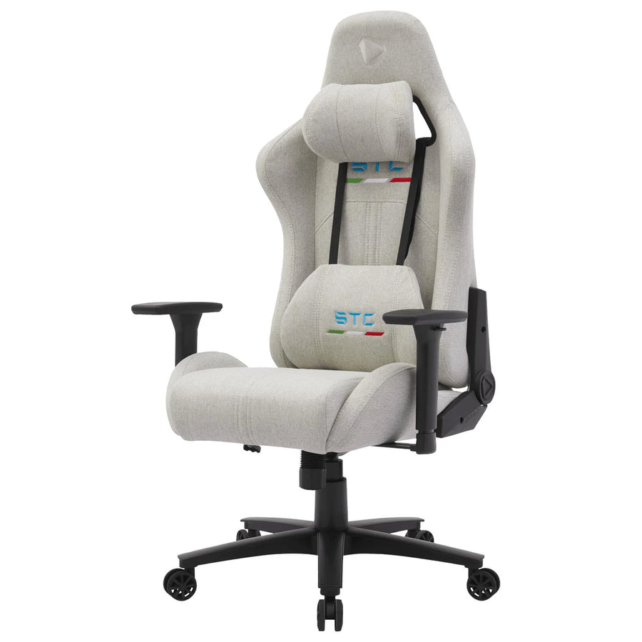 ONEX STC Snug L Linen Fabric Gaming Chair - Ivory