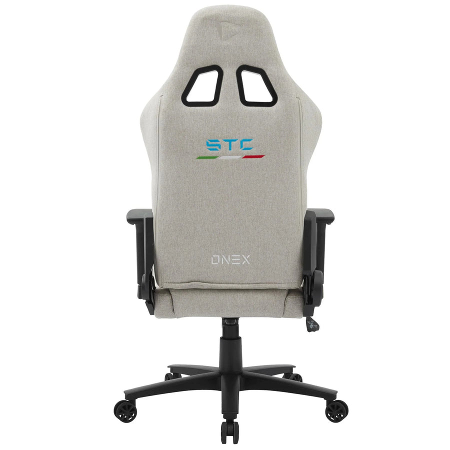 ONEX STC Snug L Linen Fabric Gaming Chair - Ivory