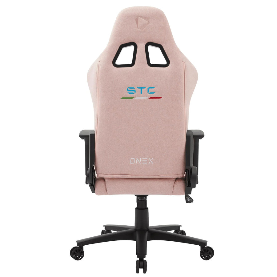ONEX STC Snug L Linen Fabric Gaming Chair - Pink