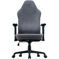 Razer Iskur v2 X Gaming Chair - Light Grey - Fabric - Built-In Lumbar Support - Contoured High Density Foam Cushions - 2D Armrest - Widened Seat Base — image 3