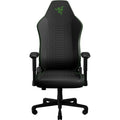 Razer Iskur v2 X NewGen Essential Gaming Chair - Black Green - CoolTouch EPU Leather - Build in Lumbar Support - High Density Cold-Cured Foam Cushion - 2D Armrests — image 1